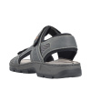 Сандалии  Rieker  серый  кожа искусств./текстиль F-400475 фото в интернет-магазине | Omadey.ru