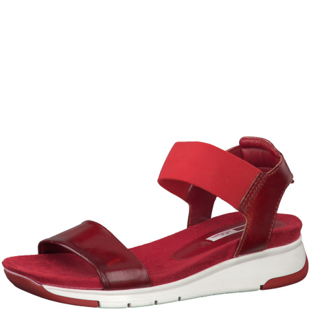 Сандалии  S.Oliver  красный  кожа F-81282 фото в интернет-магазине | Omadey.ru