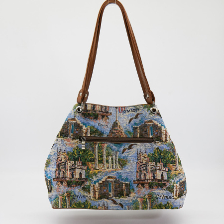 Сумка  Omadey  бежевый  гобелен c11039 фото в интернет-магазине | Omadey.ru