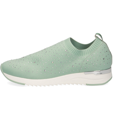 Кроссовки  Caprice  мятный  текстиль F-90370 фото в интернет-магазине | Omadey.ru