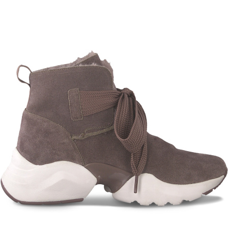 Ботинки  Tamaris  розово-бежевый  замша Z-90205 фото в интернет-магазине | Omadey.ru