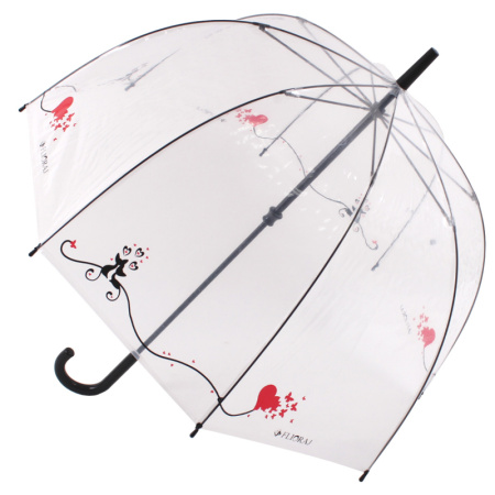 Зонт  Flioraj  прозрачный  полиэстер c09447 фото в интернет-магазине | Omadey.ru