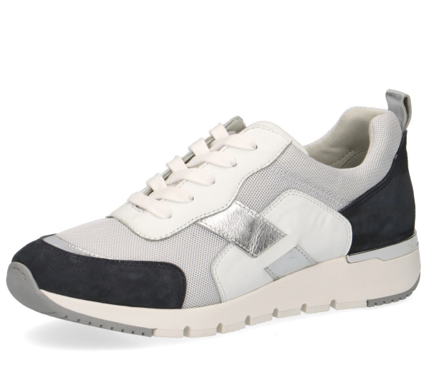 Фото Кроссовки  Caprice  белый  кожа F-80777