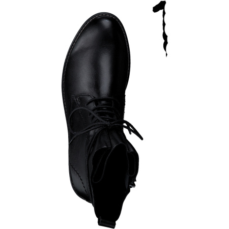 Ботинки  Marco Tozzi  черный  кожа Z-400337 фото в интернет-магазине | Omadey.ru