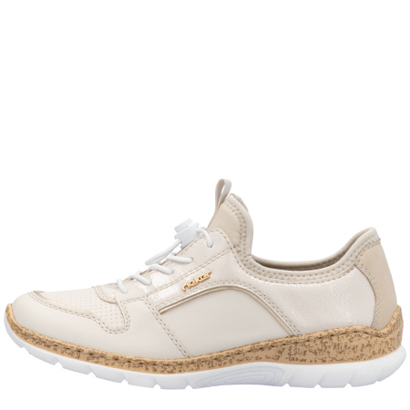 Кроссовки  Rieker  бежевый  кожа искусств./текстиль F-400227 фото в интернет-магазине | Omadey.ru