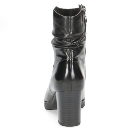 Полусапоги  Caprice  черный  кожа Z-90583 фото в интернет-магазине | Omadey.ru