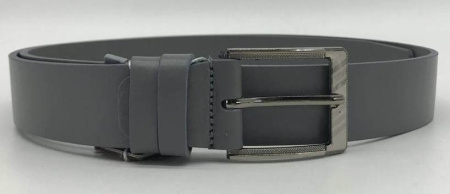 Ремень  DNKA  серый  кожа c10672 фото в интернет-магазине | Omadey.ru