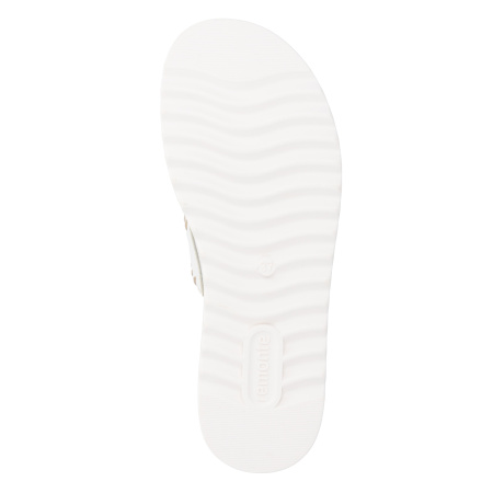 Шлепанцы  Remonte белый кожа F-401120 фото в интернет-магазине | Omadey.ru