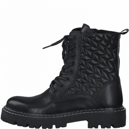 Ботинки  Marco Tozzi  черный  кожа Z-100887 фото в интернет-магазине | Omadey.ru