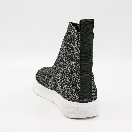 Ботинки  Betsy  серебряный  текстиль Z-100034 фото в интернет-магазине | Omadey.ru