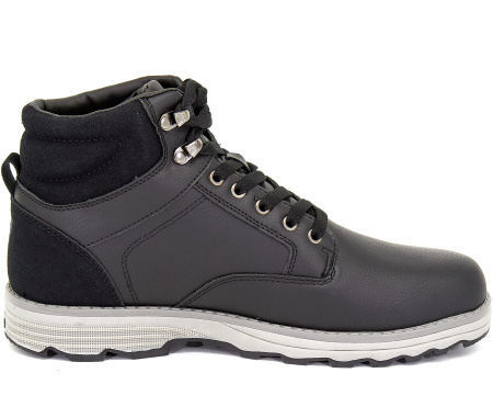 Ботинки  Crosby  черный  кожа искусств./замша искусств. Z-8366 фото в интернет-магазине | Omadey.ru