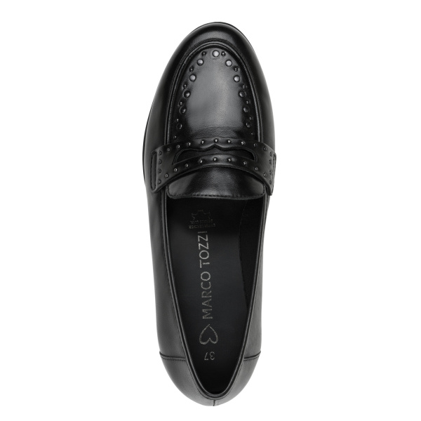 Фото Туфли  Marco Tozzi  черный  кожа Z-400969