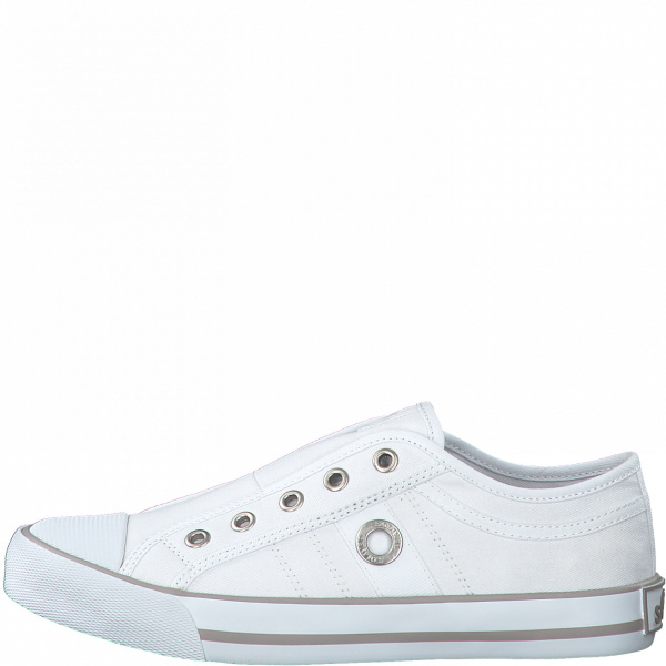 Фото Кеды  S.Oliver  белый  текстиль F-90446