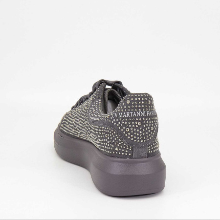 Кроссовки  CV Martanni  серый  кожа Z-90350 фото в интернет-магазине | Omadey.ru