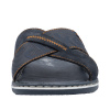 Шлепанцы  Rieker  синий  кожа/кожа искусств. F-400066 фото в интернет-магазине | Omadey.ru