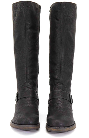 Сапоги  Rieker  черный  кожа искусств. Z-8657 фото в интернет-магазине | Omadey.ru