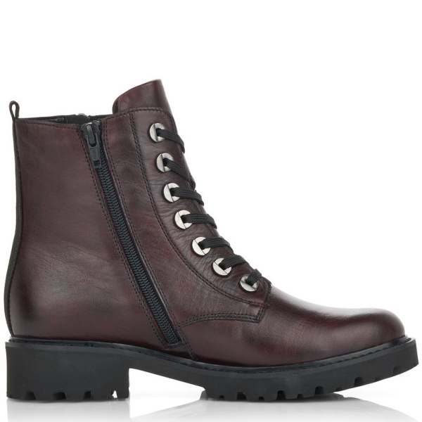 Фото Ботинки  Remonte  бордовый  кожа  Z-400230