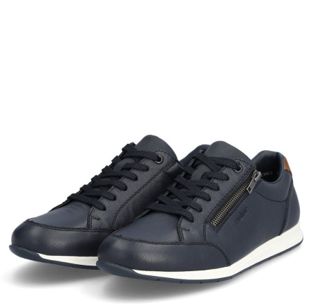 Туфли  Rieker  синий  кожа/кожа искусств. F-300023 фото в интернет-магазине | Omadey.ru