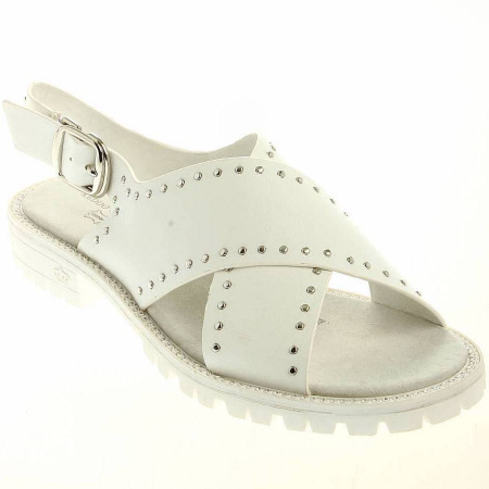 Сандалии  Keddo  белый  кожа искусств. F-70964 фото в интернет-магазине | Omadey.ru