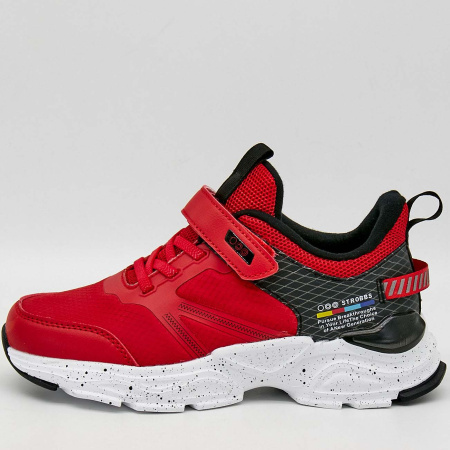 Кроссовки  Strobbs  красный  кожа искусств./текстиль F-90409 фото в интернет-магазине | Omadey.ru