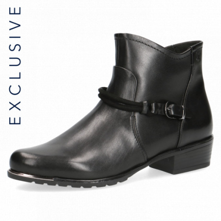 Полусапоги  Caprice  черный  кожа Z-100350 фото в интернет-магазине | Omadey.ru