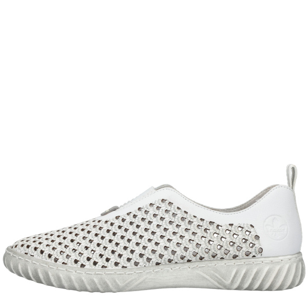 Фото Туфли Rieker белый кожа F-400185