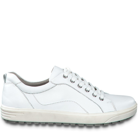 Кеды  женские Jana  белый  кожа Z-90050 фото в интернет-магазине | Omadey.ru