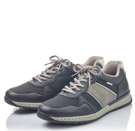 Кроссовки  Rieker  синий  кожа искусств. F-300035 фото в интернет-магазине | Omadey.ru