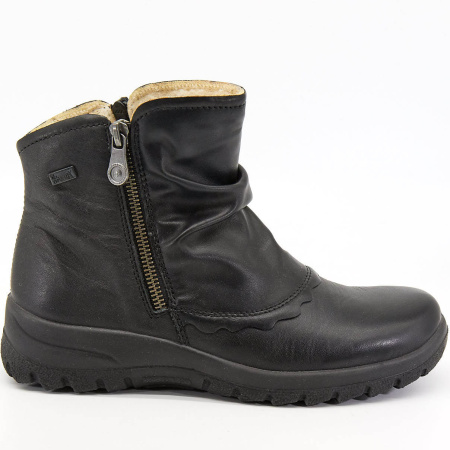 Полусапоги  Rieker  черный  кожа/кожа искусств. Z-6105 фото в интернет-магазине | Omadey.ru