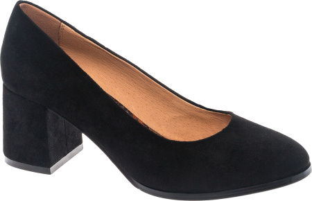 Туфли  Betsy  черный  замша искусств. Z-8431 фото в интернет-магазине | Omadey.ru