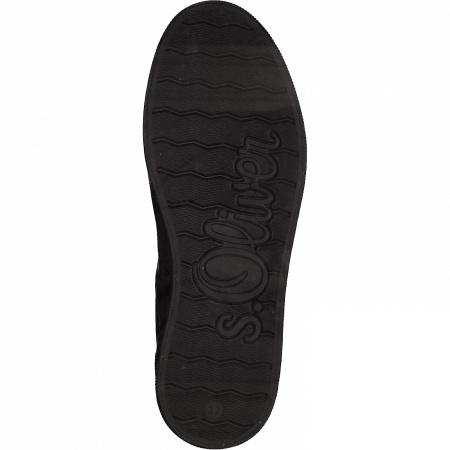 Кеды  S.Oliver  черный  кожа искусств. Z-100219 фото в интернет-магазине | Omadey.ru