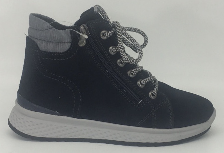 Ботинки  Marco Tozzi  синий  кожа Z-89154 фото в интернет-магазине | Omadey.ru