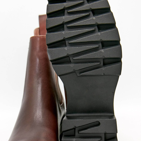 Ботинки  Madella  коричневый  кожа Z-100570 фото в интернет-магазине | Omadey.ru