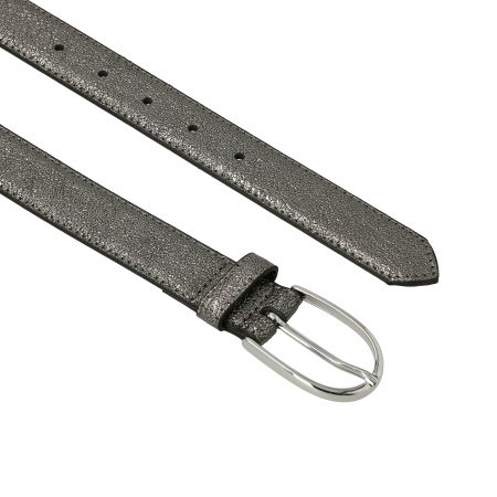 Ремень  Tamaris  серебряный  кожа c10414 фото в интернет-магазине | Omadey.ru