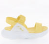 Сандалии  Keddo  желтый  кожа искусств. F-100682 фото в интернет-магазине | Omadey.ru