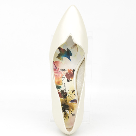 Туфли  Betsy  белый  кожа искусств. Z-89201 фото в интернет-магазине | Omadey.ru