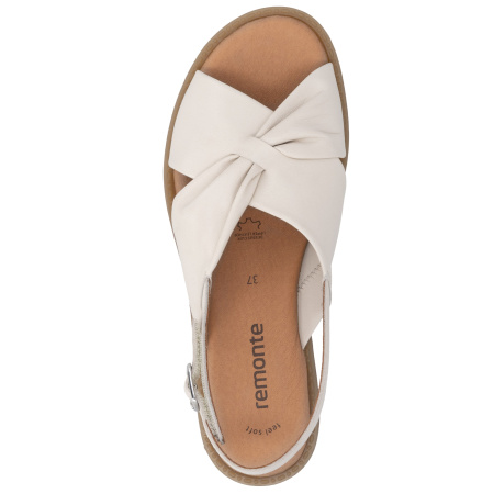 Босоножки  Remonte бежевый  кожа F-401121 фото в интернет-магазине | Omadey.ru