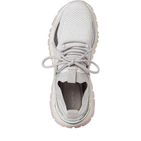 Кроссовки  женские Tamaris  серебряный  текстиль Z-90106 фото в интернет-магазине | Omadey.ru