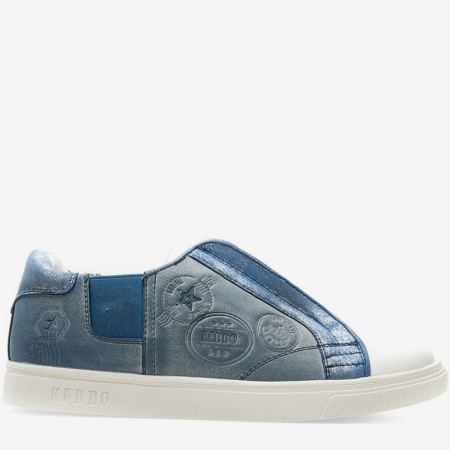 Кеды  Keddo  синий  кожа искусств./иск. нубук F-7419 фото в интернет-магазине | Omadey.ru