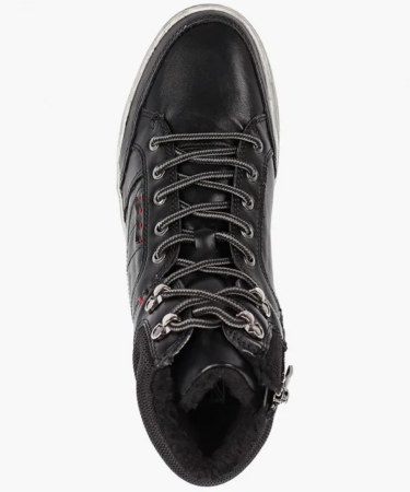 Ботинки  Keddo  черный  кожа искусств. Z-8992 фото в интернет-магазине | Omadey.ru