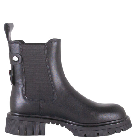 Полусапоги  Baden  черный  кожа Z-200244 фото в интернет-магазине | Omadey.ru