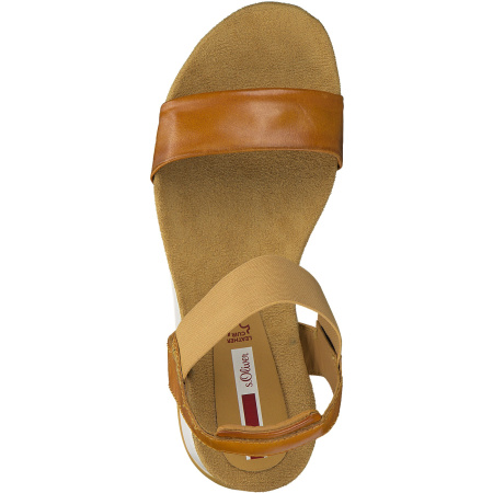Сандалии  S.Oliver  желтый  кожа F-81283 фото в интернет-магазине | Omadey.ru