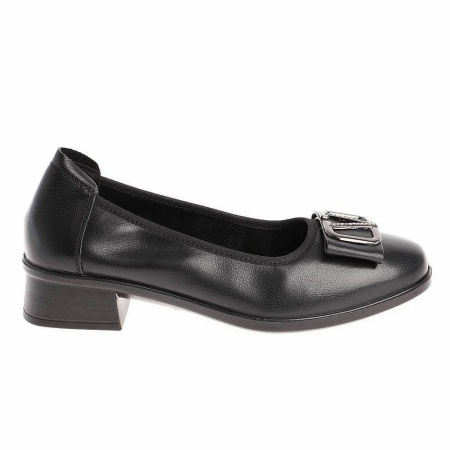 Туфли  Baden  черный  кожа Z-100323 фото в интернет-магазине | Omadey.ru