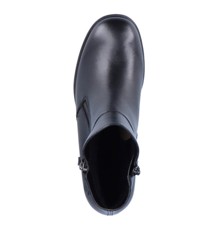 Ботинки  Remonte  черный  кожа Z-200133 фото в интернет-магазине | Omadey.ru