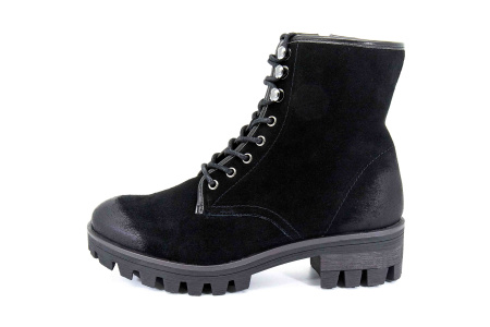 Ботинки  Keddo  черный  замша Z-8632 фото в интернет-магазине | Omadey.ru