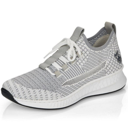 Кроссовки  Rieker  серый  текстиль F-90873 фото в интернет-магазине | Omadey.ru