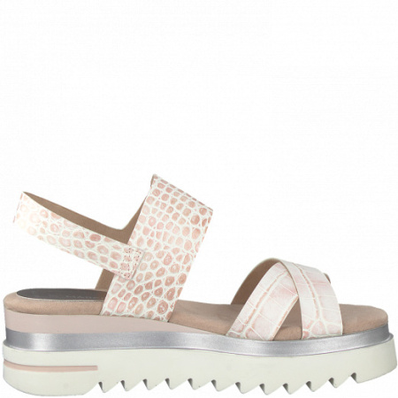 Сандалии  Marco Tozzi  розовый  иск. материал F-91090 фото в интернет-магазине | Omadey.ru