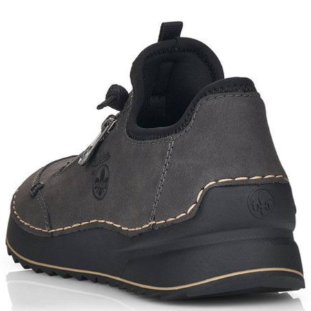 Кроссовки  Rieker  серый  кожа искусств./текстиль Z-400022 фото в интернет-магазине | Omadey.ru