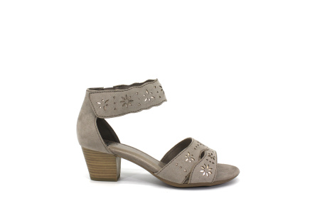 Босоножки  Jana  серый  текстиль F-7288 фото в интернет-магазине | Omadey.ru