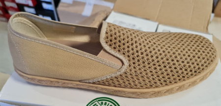 Слипоны  Imara MODA  бежевый  текстиль F-100243 фото в интернет-магазине | Omadey.ru